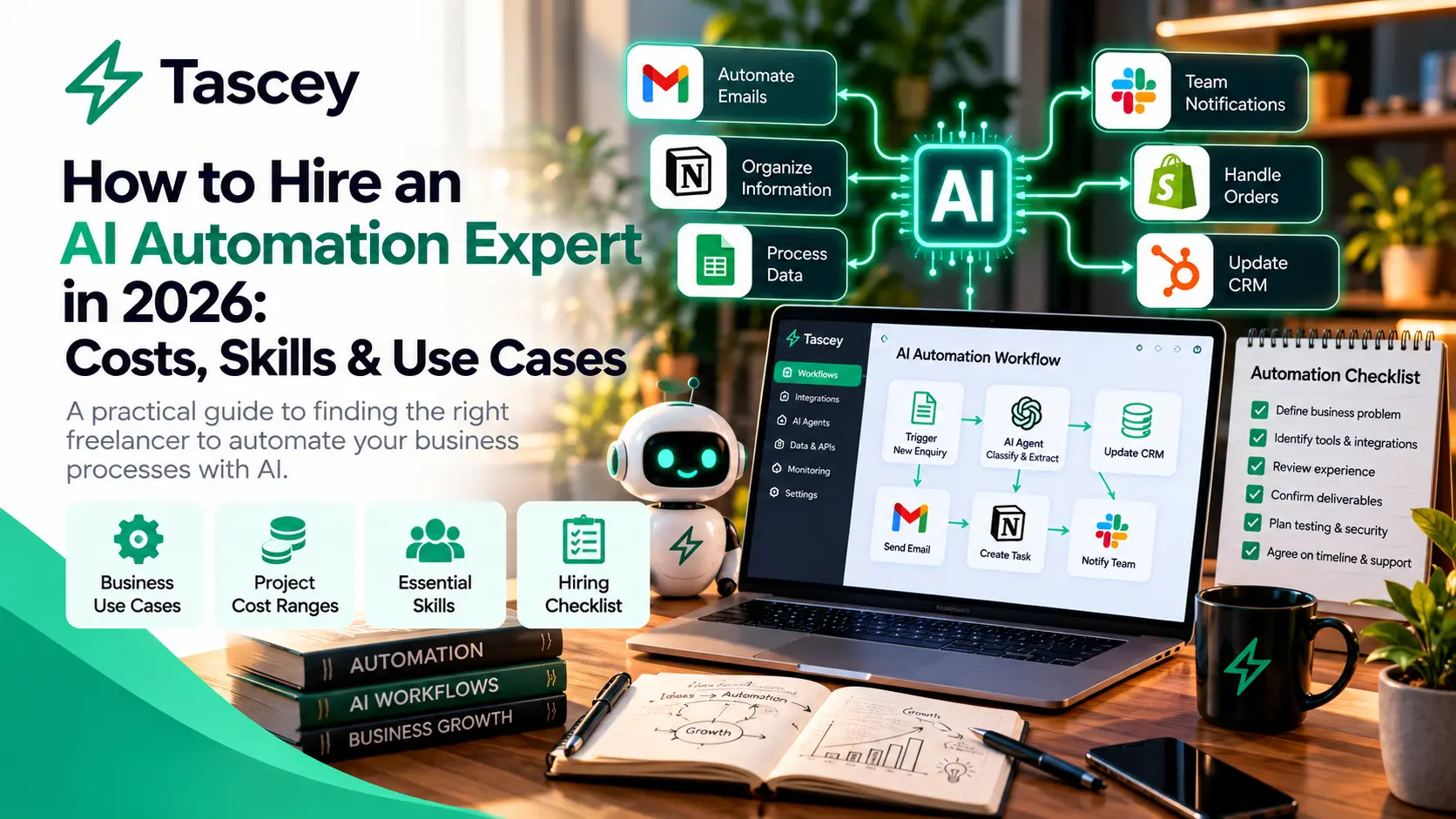 How to Hire an AI Automation Expert in 2026: Costs, Skills & Use Cases