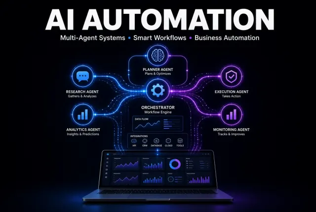 build powerful AI automation and multi-agent workflows for your business 